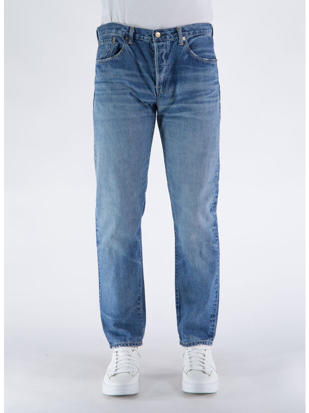 JEANS REGULAR TAPERED MEDIUM DENIM, 01.O8 MID DARK USED, large