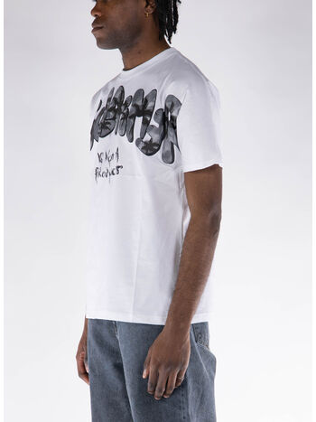 T-SHIRT CON STAMPA, BIANCO, small
