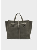 BORSA SHOPPER IN PELLE SCAMOSCIATA, 1052 DAINO, thumb