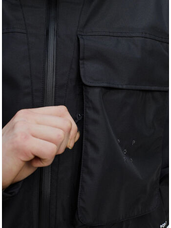 GIUBBOTTO  TECH, BLACK/ANTHRACITE, small