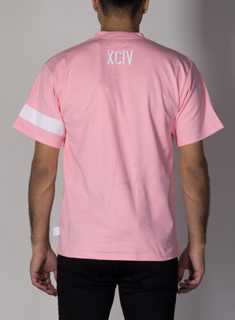 T-SHIRT LOGO, PINK, small
