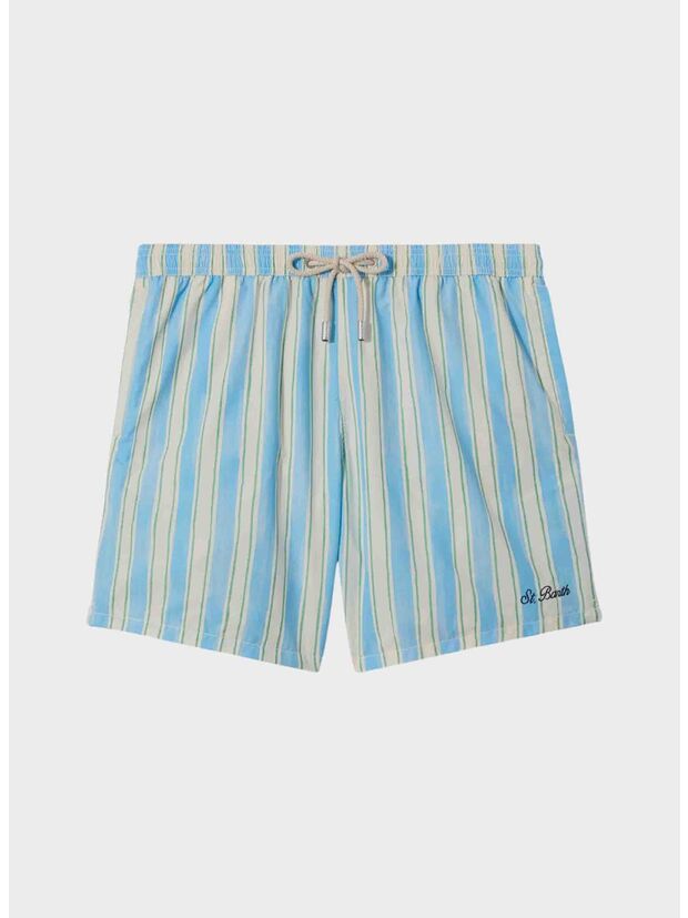 COSTUME SYROS, 00930L BIG STRIPES W 3153 EMB, large