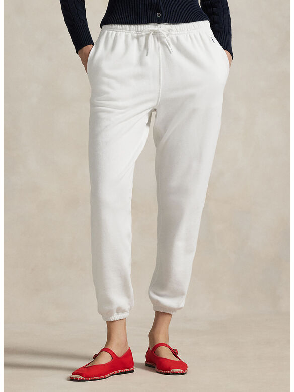 PANTALONE SPORTIVI IN FELPA, WHITE, medium