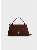 BORSA NIKLA SUEDE LARGE, W20 BRUNETTE/BRUNETTE, thumb