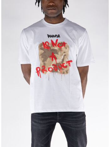 T-SHIRT GRAFFITI, BIANCO, small