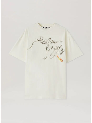 T-SHIRT FOGGY, 0310 OFF WHITE BLACK, small