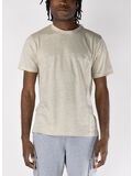 T-SHIRT A MANICA CORTA ECSTASEA IN JERSEY LINO, 00121H 10H GRAIN, thumb