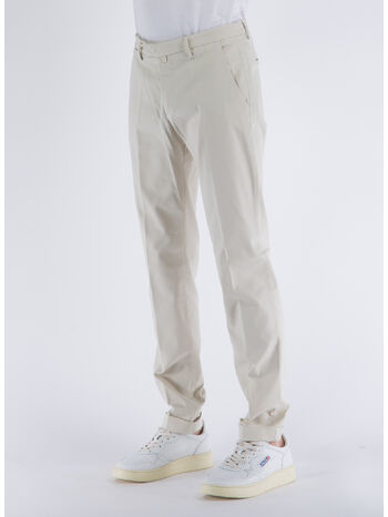 PANTALONE TENCEL, 103 BEIGE CALDO, small