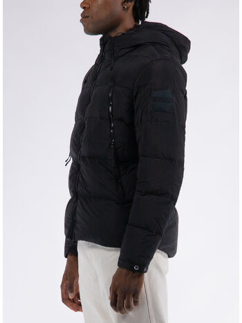 GIACCA CON CAPPUCCIO, 000 BLACK, small