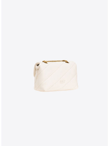 BORSA LOVE PUFF MINI, Z14Q BIANCO ORO, small
