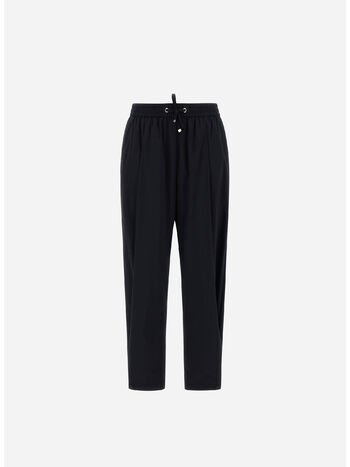 PANTALONE IN NYLON, 9300 NERO, small