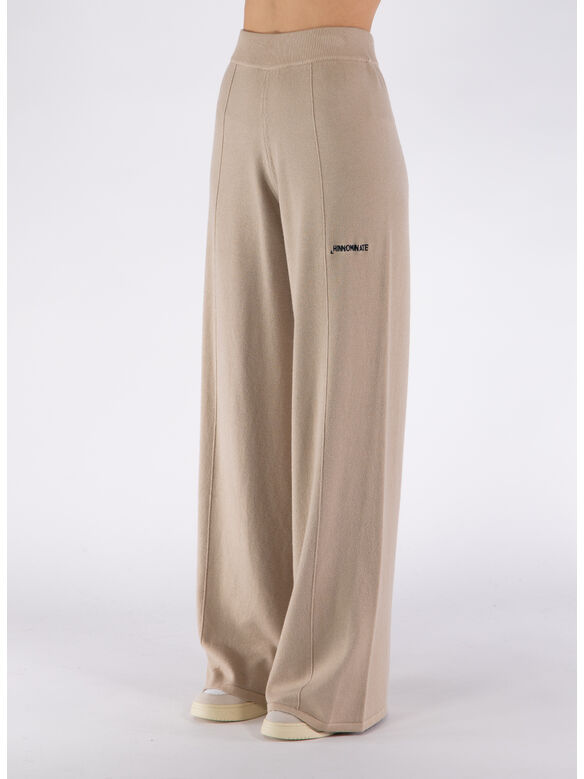 PANTALONE IN MAGLIA, NOCCIOLA, medium