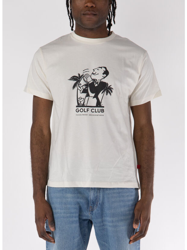 T-SHIRT GOLF CLUB, 002 OFF WHITE, large