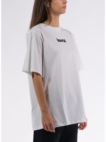T-SHIRT HEART SPRAY, OFF WHITE, small
