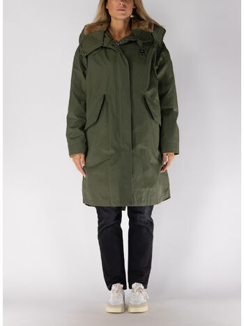 GIUBBOTTO PARKA CON INTERNO REMOVIBILE KEMBERMA, 670 VERDE BOSCO, small