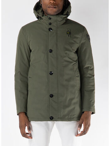 GIUBOTTO PARKA CON CAPPUCCIO REMOVIBILE CHESTER, 683 VERDE, small