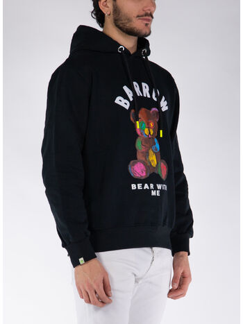 FELPA HOODIE BEAR WITH ME, 110 BLACK, small