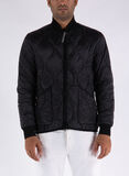 GIUBBOTTO DOWN QUILTED FIOCCO, 07NERO, thumb