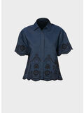 CAMICIA CLEMENTINE, 01309L CHAMBRAY D MORRIS FLOWER 61 EMB, thumb