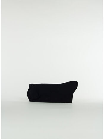 CALZINI CROSS SIDEWAY, 1001 BLACK WHITE, small