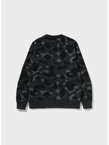 FELPA COLLEGE CREWNECK, BLACK, small