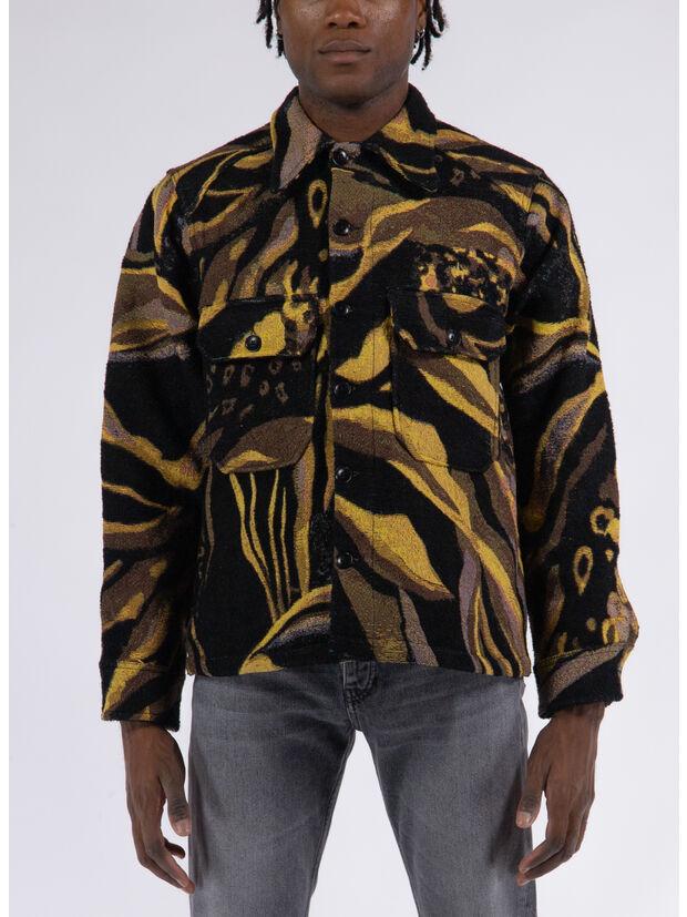 CAMICIA ANIMAL CPO, YELLOW, large
