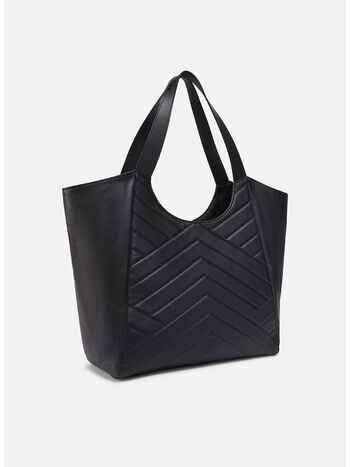 BORSA SHOPPING TRAPUNTATA, Z99Q NERO, small