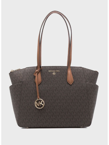 BORSA TOTE MARILYN MEDIA IN PELLE SAFFIANO, 252, small