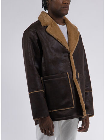 GIACCA SHERIDAN, BROWN, small