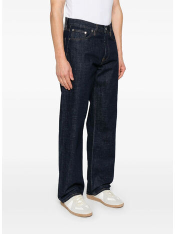 JEANS STANDARD WIDE TWIST, 736 SIMPLE RINSE BLUE, small