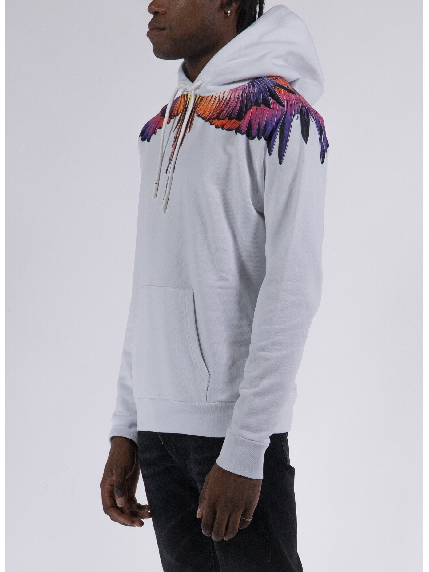 Felpa marcelo burlon grigia discount