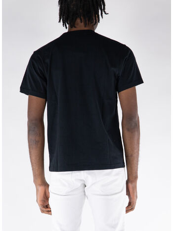 T-SHIRT EASY OVERDYED, 999 BLACK, small