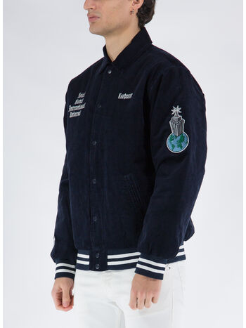 GIACCA LETTERMAN, 0COXX DARK NAVY/WAX, small