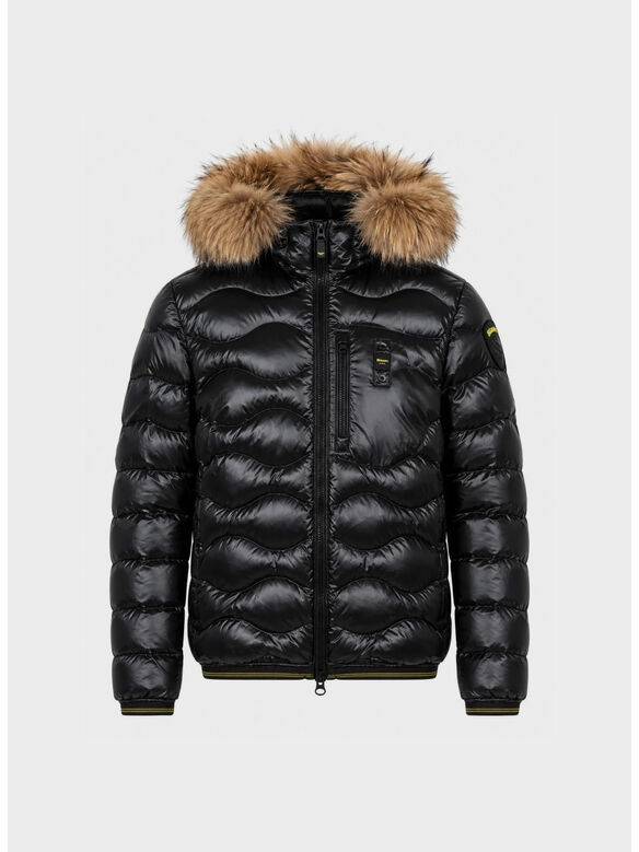 GIUBBOTTO WAVEFUR, 999 NERO, medium