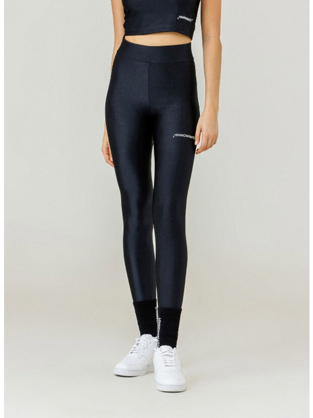 LEGGINGS IN LYCRA, NERO, large