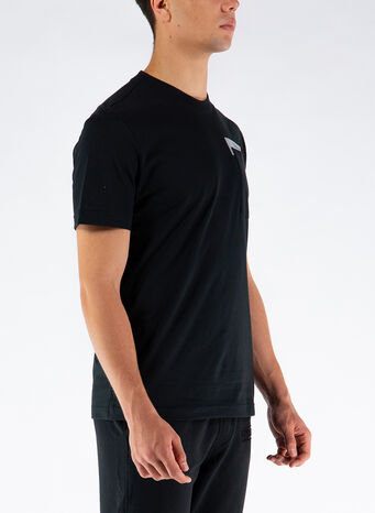 T-SHIRT IN COTONE BIOLOGICO CON TASCA, BEH, small