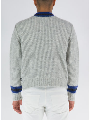 MAGLIONE MISTO LANA CON SCOLLO A V, AASH ASH, small