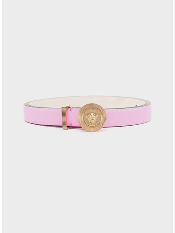 CINTURA MEDUSA BIGGIE, 1PK4V PINK PARADISE-ORO VERSACE, small