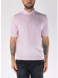 POLO IN MAGLIA A MANICHE CORTE, 400, thumb