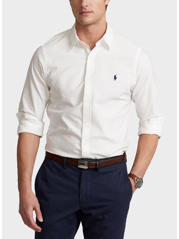 CAMICIA OXFORD, WHITE, small