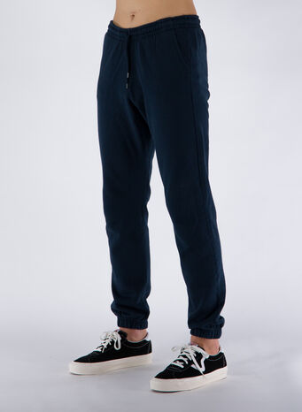 PANTALONE CLASSIC ORGANIC SWEATPANTS, NAVYBLUE, small