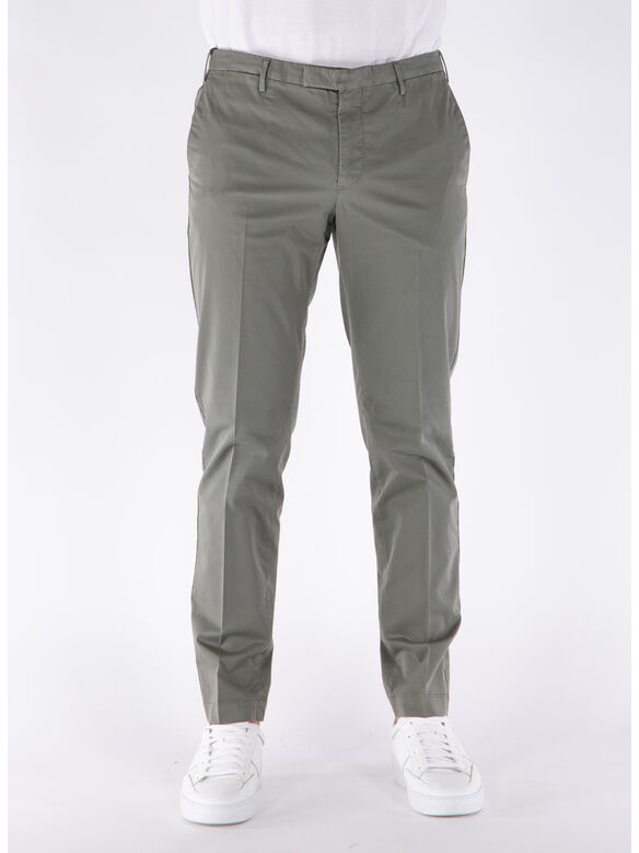 PANTALONE SKINNY, Y437 VERDE, medium