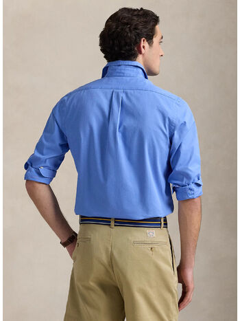 CAMICIA CON LOGO RICAMATO, HARBOR ISLAND BLUE, small