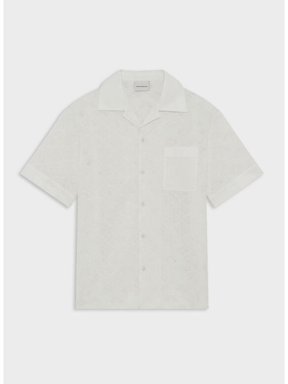 CAMICIA BRODEE TAPISSERIE, WT WHITE, medium