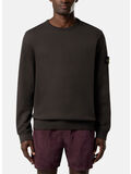 FELPA GIROCOLLO BRUSHED ORGANIC COTTON FLEECE, V0062 LEAD GREY, thumb
