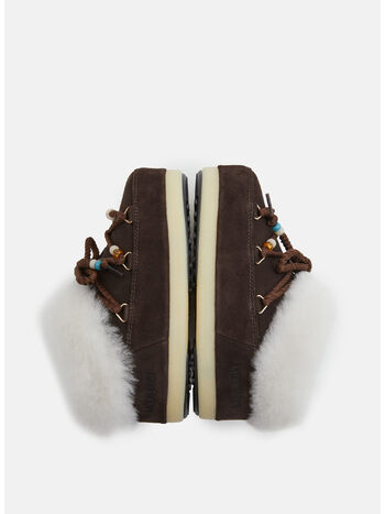 SCARPA MULE SUEDE BEADS, ML01 DARK BROWN/NATURAL, small