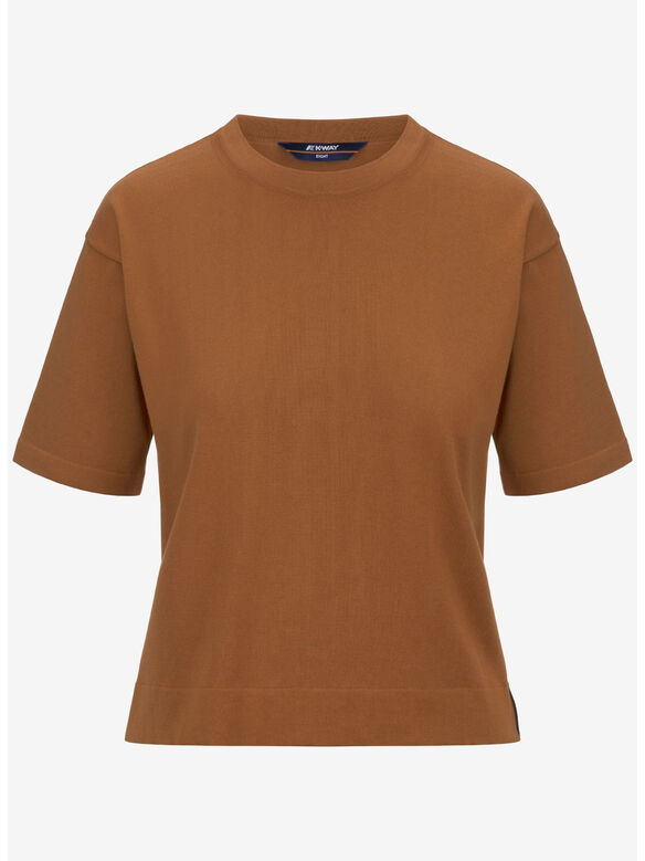 T-SHIRT ESMER, WGF BROWN BRAN, medium