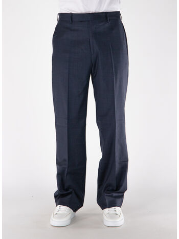 PANTALONE CHINO CON PINCES RELAXED, 200 NAVY, small