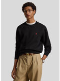 FELPA GIROCOLLO, POLO BLACK, thumb