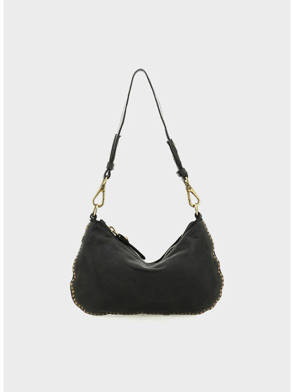 BORSA TERESA MONOSPALLA, C0001 NERO, medium